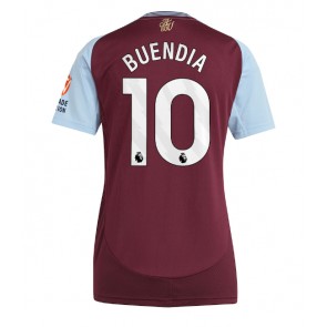 Aston Villa Emiliano Buendia #10 Replika Hjemmebanetrøje Dame 2024-25 Kortærmet